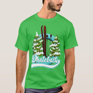 Camiseta Whaleback New Hampshire Retro ski