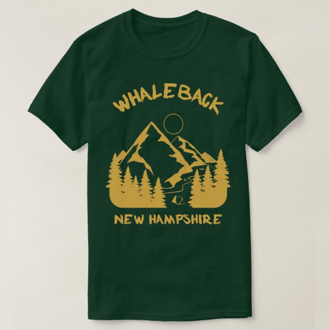 CAMISETA WHALEBACK NOVO HAMPSHIRE (Frente do Design)