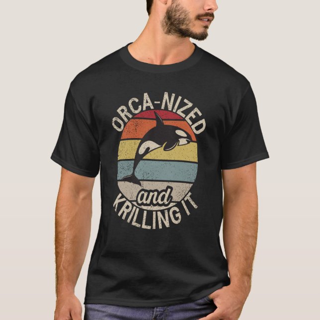 Camiseta Whales Watch Dolphin Pottwhal  Saying Orca Whale   (Frente)