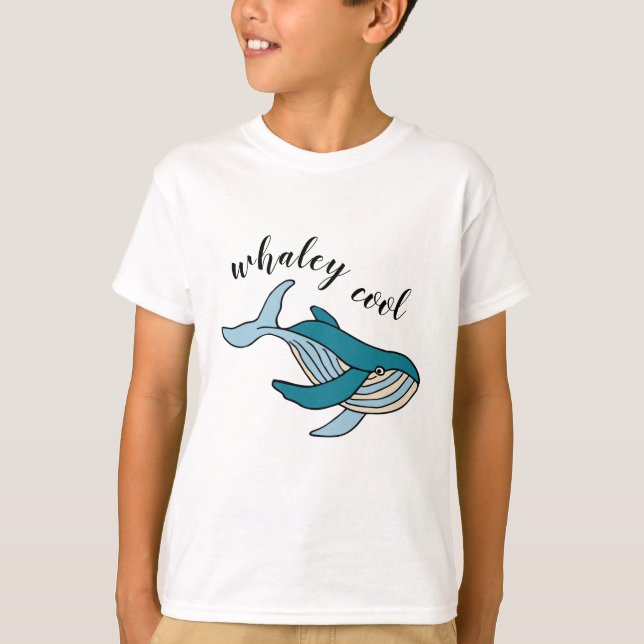 Camiseta Whaley Legal Boys Ocean Whale (Frente)