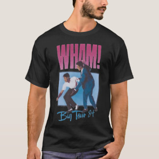 Camiseta Wham! Big Tour &x27;84 T-Shirt Clássico
