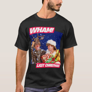Camiseta Wham no último Natal