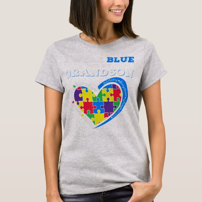 Camiseta What a great present for a matching autism awarene (Frente)
