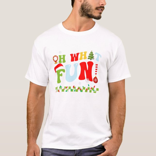 Camiseta what fun (Frente)