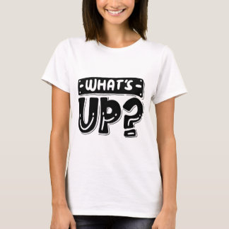 Camiseta What’s Up – Camiseta Gráfica Divertida e