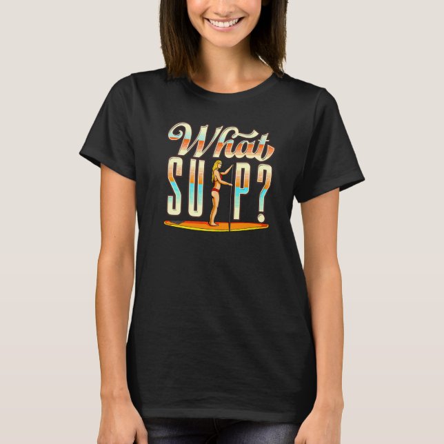 Camiseta What SUP Stand Up Paddling (Frente)
