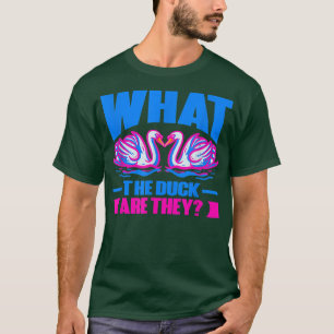 Camiseta What The Duck Are They Twins Gender Reveal839