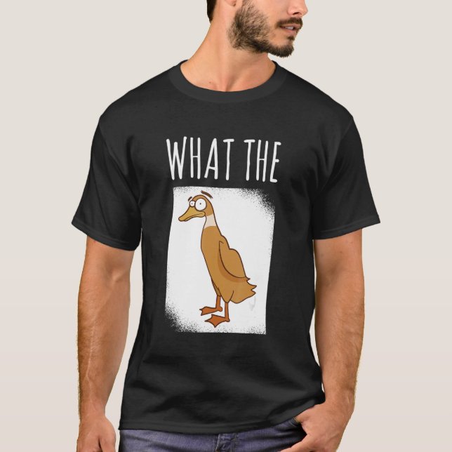 Camiseta What The Duck Duck Morning Grouch Coffee Rubber Du (Frente)