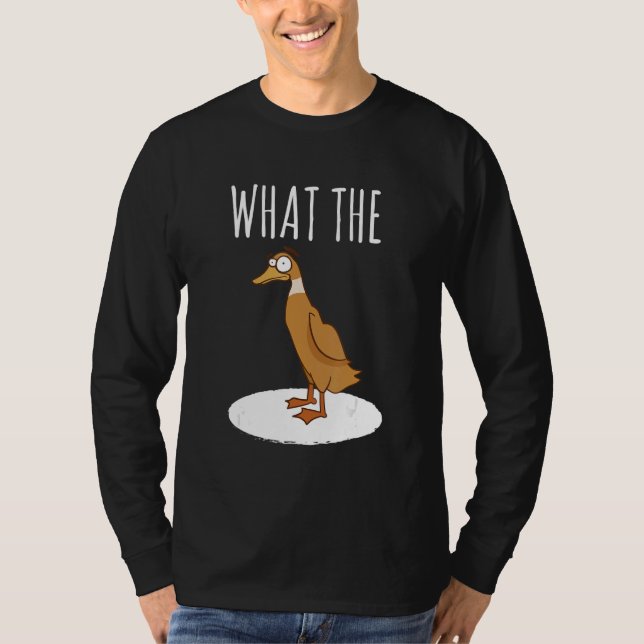 Camiseta What The Duck Duck Morning Grouch Coffee Rubber Du (Frente)
