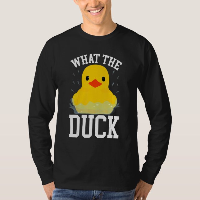 Camiseta What The Duck   Ducks   Outfit Duck (Frente)