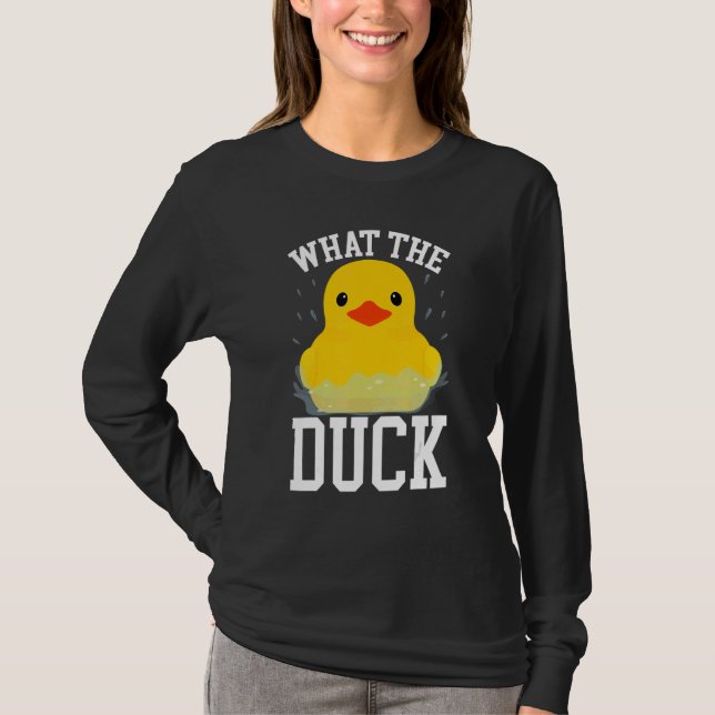 Camiseta What The Duck   Ducks   Outfit Duck (Frente)