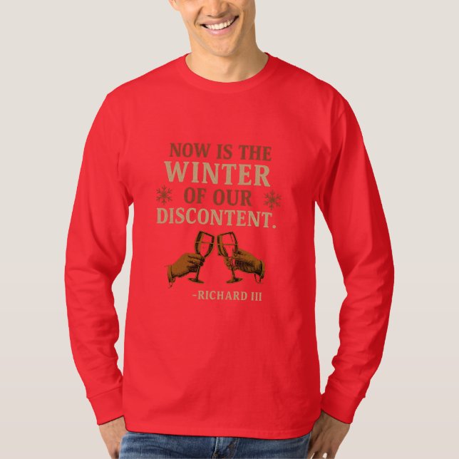 Camiseta What to wear when instead of Christmas Sweater (Frente)