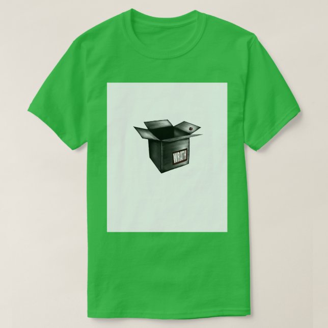 Camiseta Whats in the box Seven Se7en Graphic (Frente do Design)