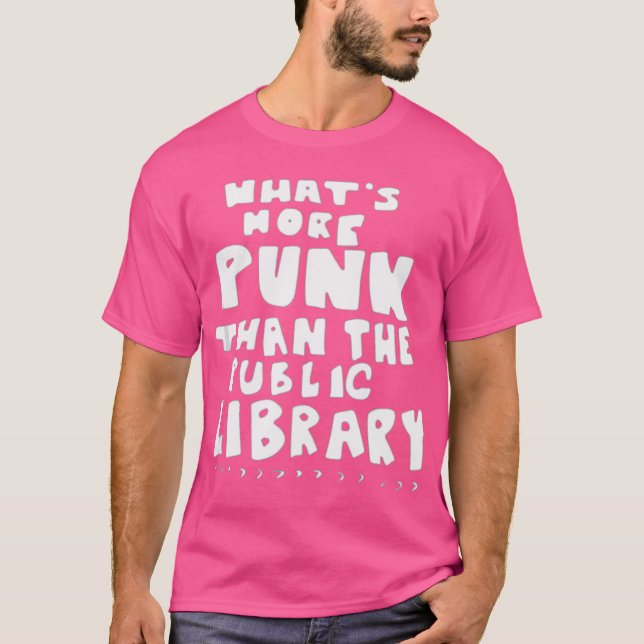 Camiseta Whatu2019sMorePunkThanThePublicLibrary Librarian v (Frente)