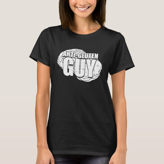 Camiseta Wheat Guy Grain Diet  Food Gluten Free (Frente)