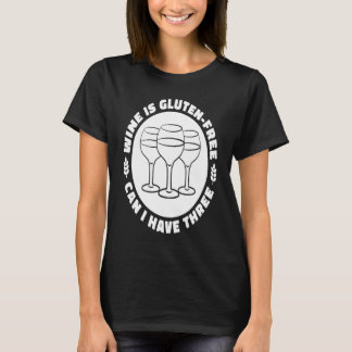 Camiseta Wheat Wine Food Grain Diet Gluten Free