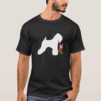 Camiseta Wheaten Terrier Christmas Stoffer Dog