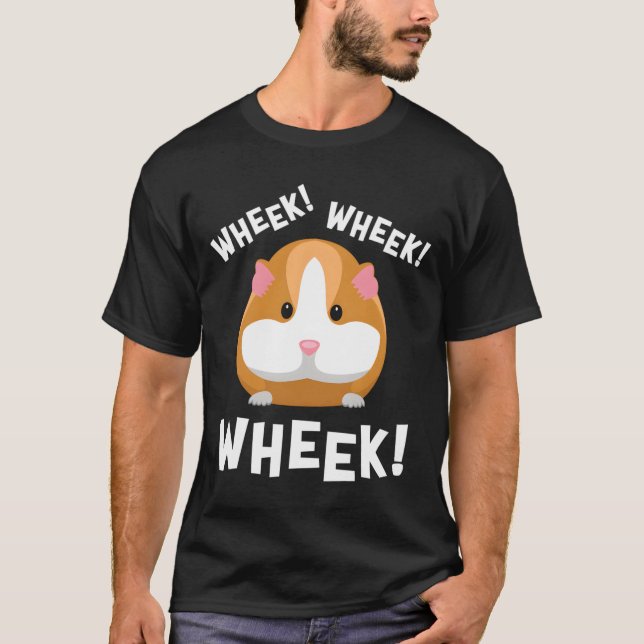 Camiseta Wheek Wheek Guinea Pig (Frente)