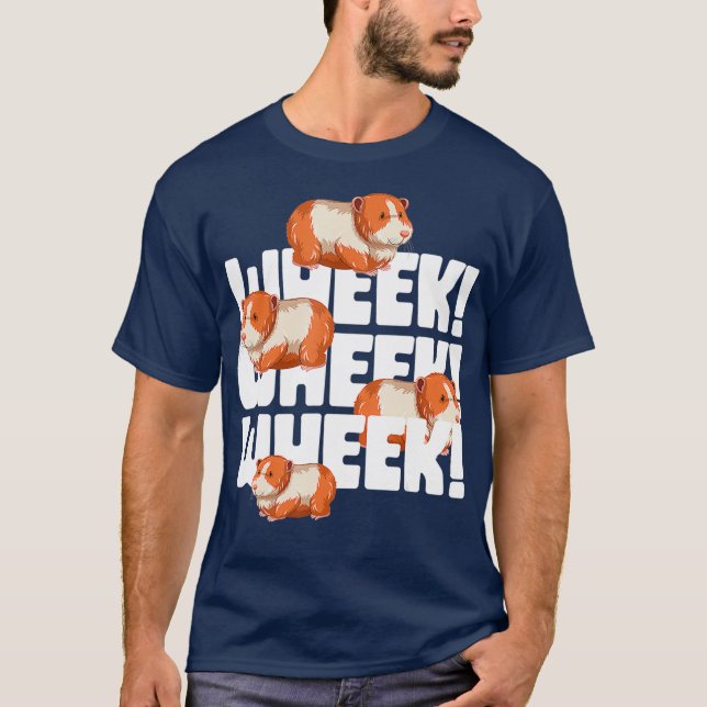 Camiseta Wheek Wheek Wheek Pig (Frente)