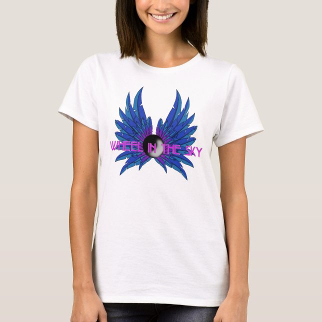 Camiseta Wheel Em The Sky (Frente)