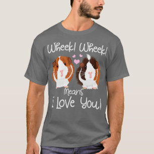 Camiseta Wheel quer dizer que eu te amo guincho Cavy Rodden