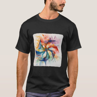 Camiseta Wheel Sning Wind Colorful Rotation Blades