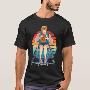 Camiseta Wheelchair Basketball Player Disability Sports