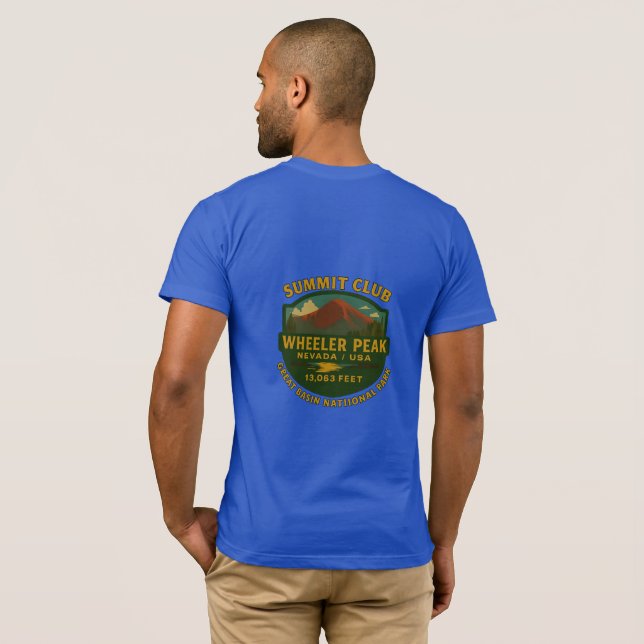 Camiseta Wheeler Peak / Great Basin National Park T-Shirt 2 (Parte Traseira Completa)