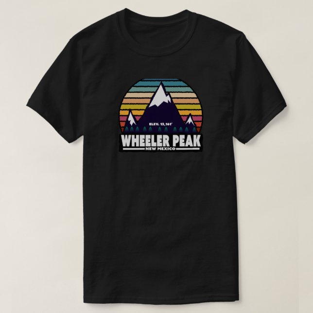 Camiseta Wheeler Pico Novo México (Frente do Design)