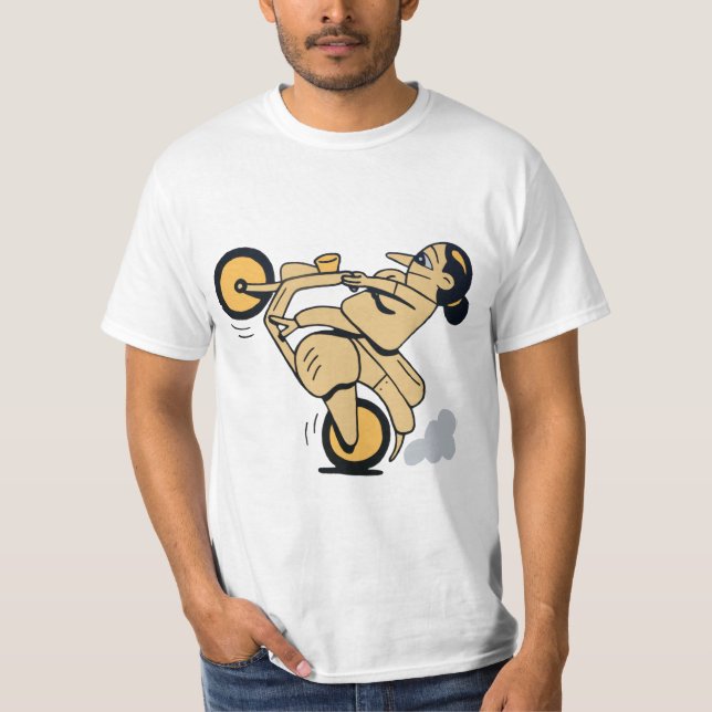 Camiseta Wheelie (Frente)