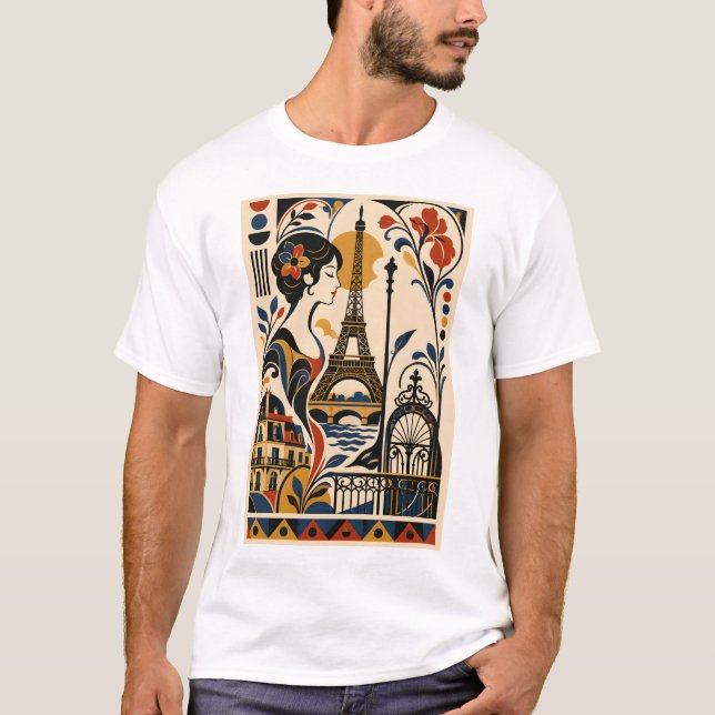 Camiseta When Paris Blossomed (Frente)