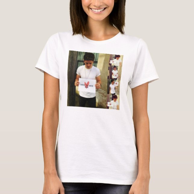 Camiseta #WhenYouWereMine (Frente)