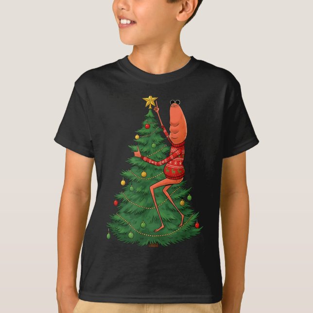 Camiseta Where Is Jimbo James Marcus The Worm Christmas  (Frente)