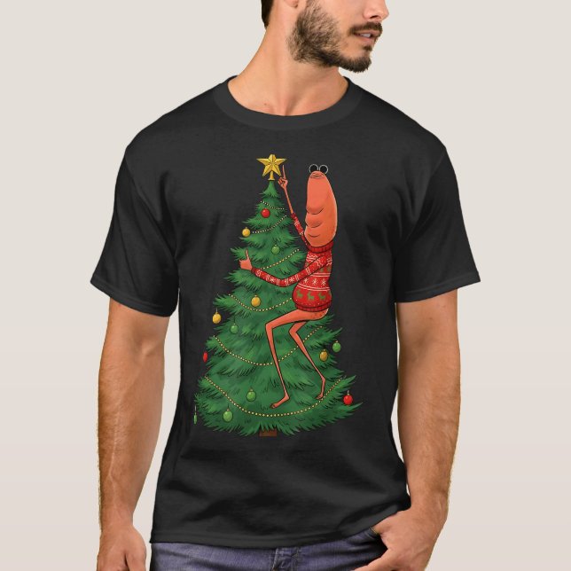 Camiseta Where Is Jimbo James Marcus The Worm Christmas  (Frente)