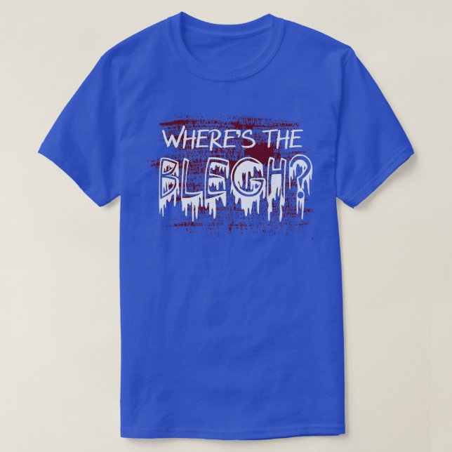 Camiseta Where's The Blegh - Metal Music  (Frente do Design)