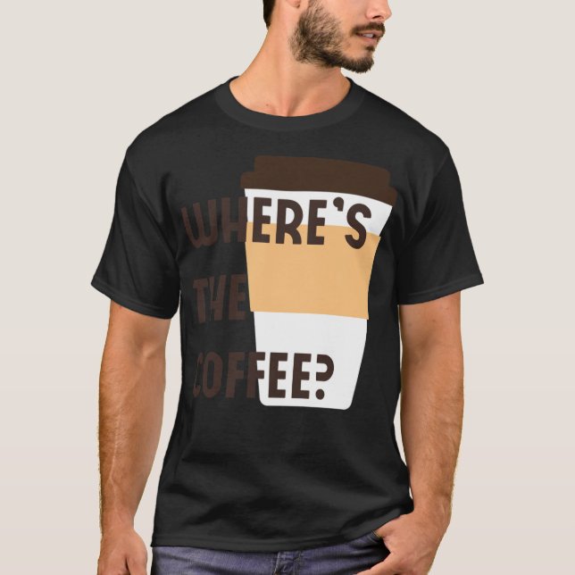 Camiseta Wheres the cats cappuccino  (Frente)