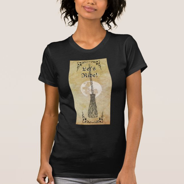 Camiseta Whimsic Witchy Full Moon (Frente)