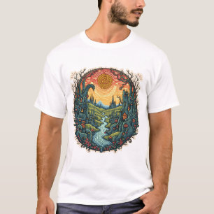 Camiseta "Whimsical Dreamscape Kingdom" - Magical Fantasy