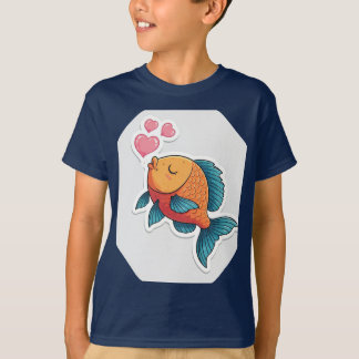 Camiseta Whimsical Fishy Love