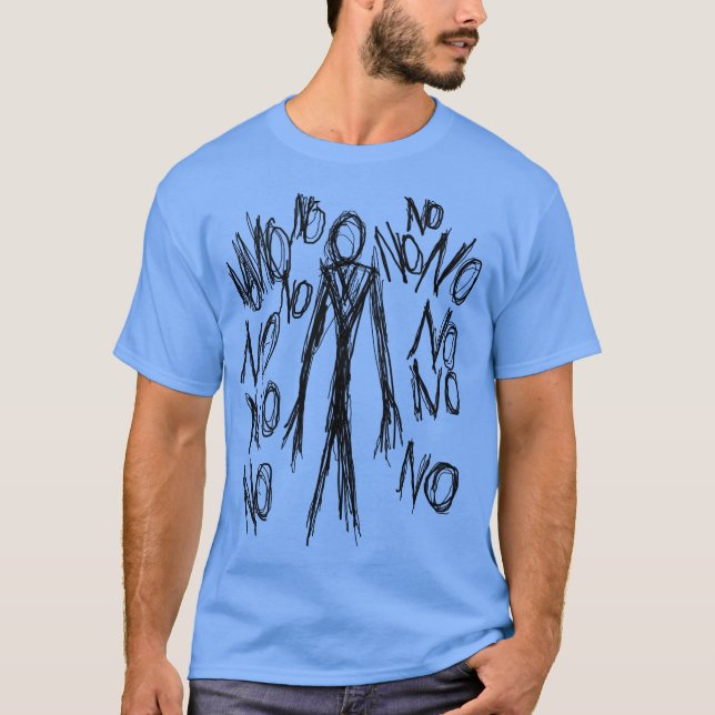 Camiseta Whimsical Nonono Page: Abrace o Quirkiness (Frente)