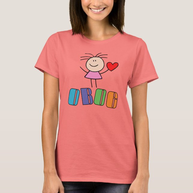 Camiseta Whimsical Oboe (Frente)