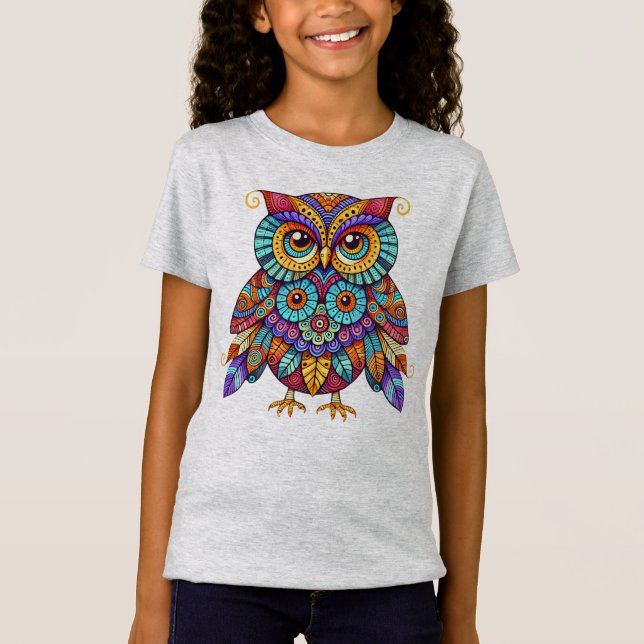 Camiseta Whimsical Owl (Frente)
