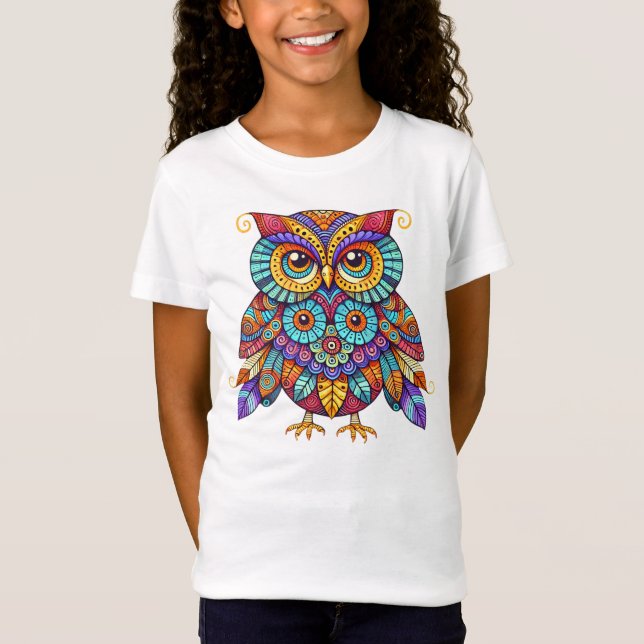 Camiseta Whimsical Owl (Frente)