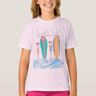 Camiseta Whimsical Surfs Up para crianças