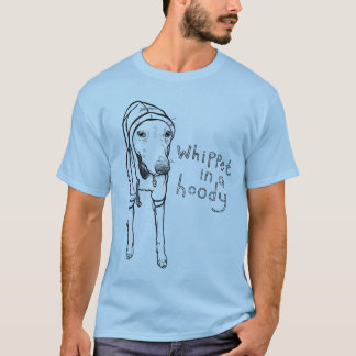 Camiseta Whippet Em Um Sangrento