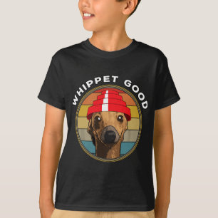 Camiseta Whippet Good Funny anos 80 Music Dog