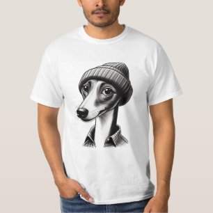 Camiseta Whippet hipster