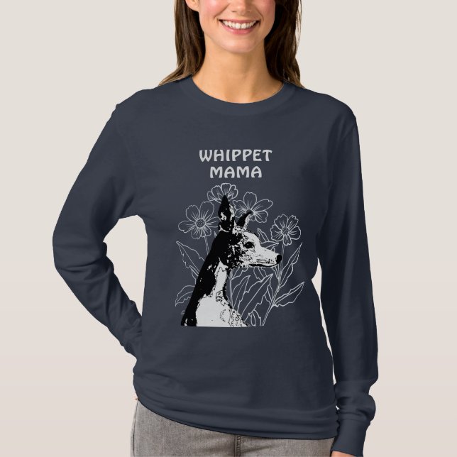 Camiseta Whippet MAMA (Frente)
