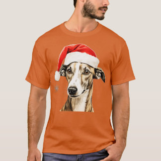 Camiseta Whippet Natal