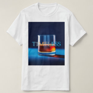 Camiseta Whiskey Art. Minimalist and modern T-shirt
